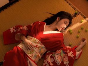 Kimono Japonais Femme Rouge