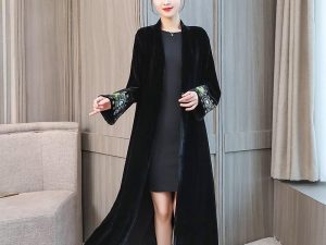 Manteau Kimono Noir