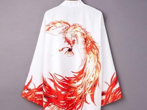 Veste Kimono Courte Phoenix