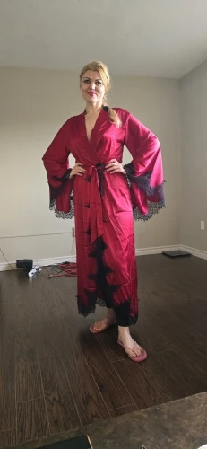 avis Michelle après avoir reçu son kimono tradtionnelle